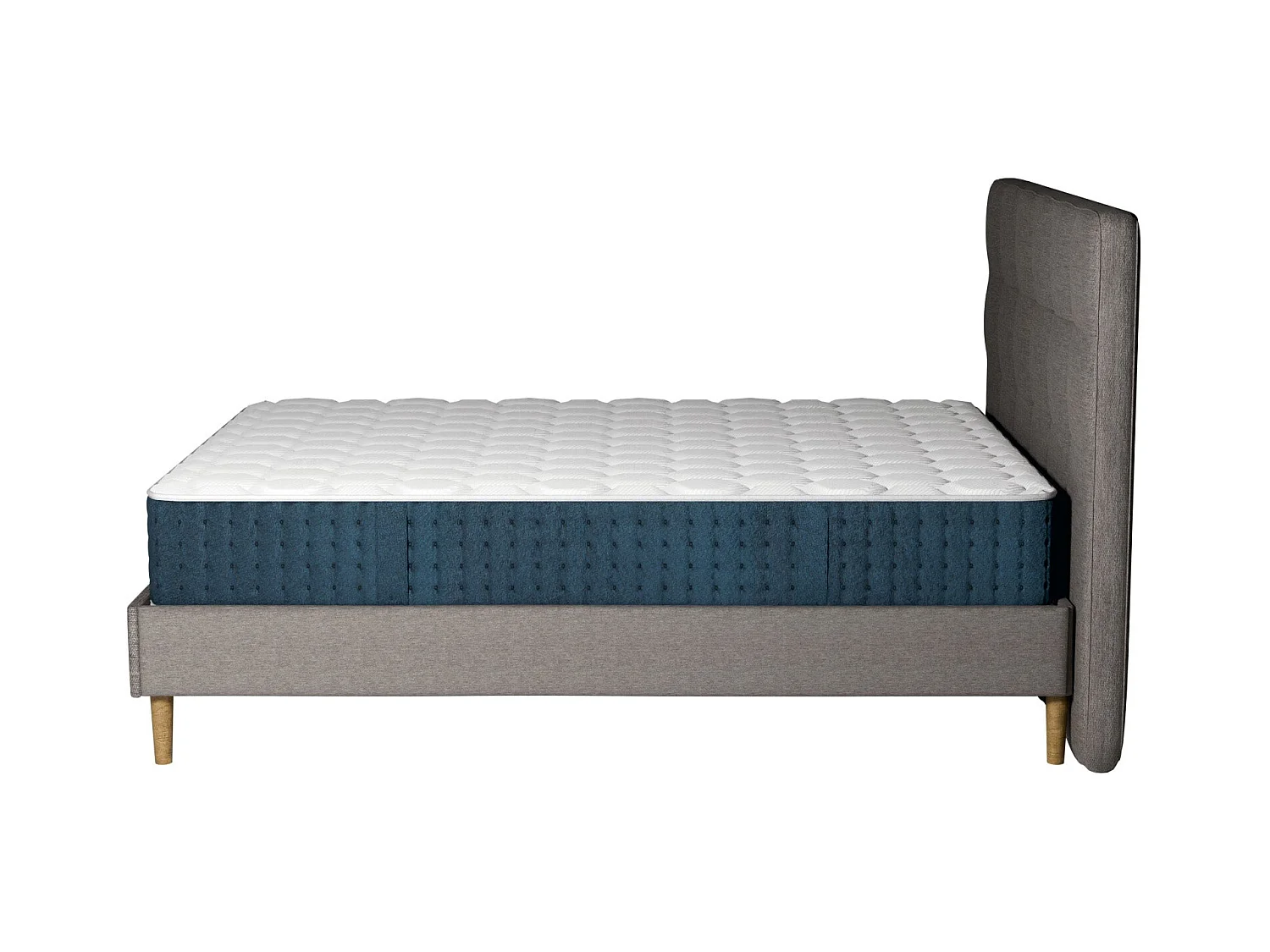 Pack lit et matelas hybride 80x200 épais 26cm