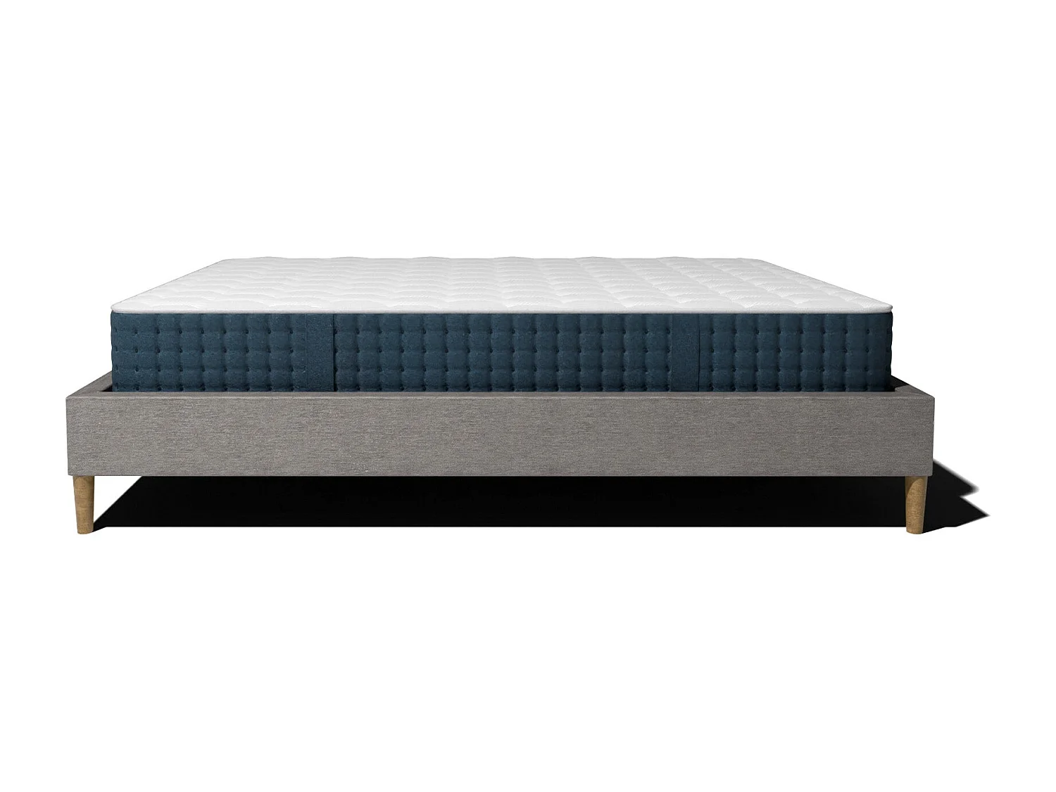 Pack sommier à latte et matelas hybride 80x200 épais 26cm