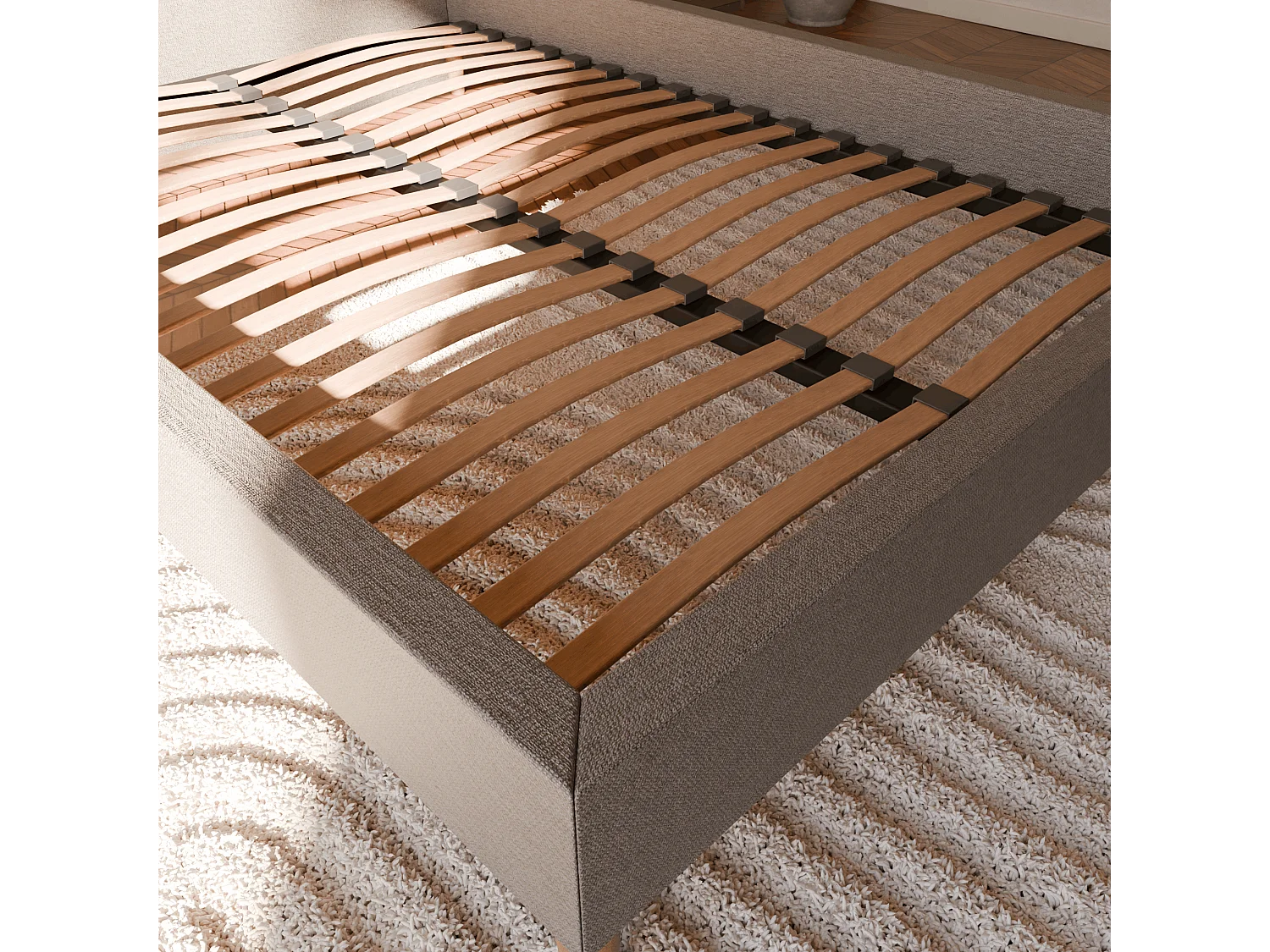 Pack sommier à latte et matelas hybride 80x200 épais 26cm