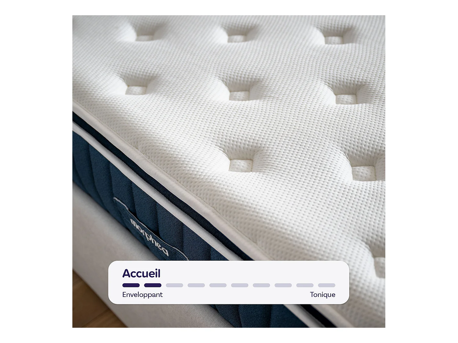 Matelas luxe hybride mémoire de forme 120x190 épais 30cm