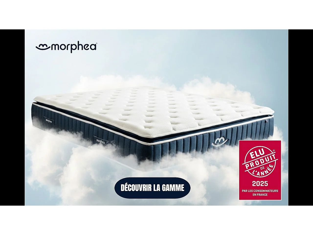 Matelas luxe hybride mémoire de forme 120x190 épais 30cm
