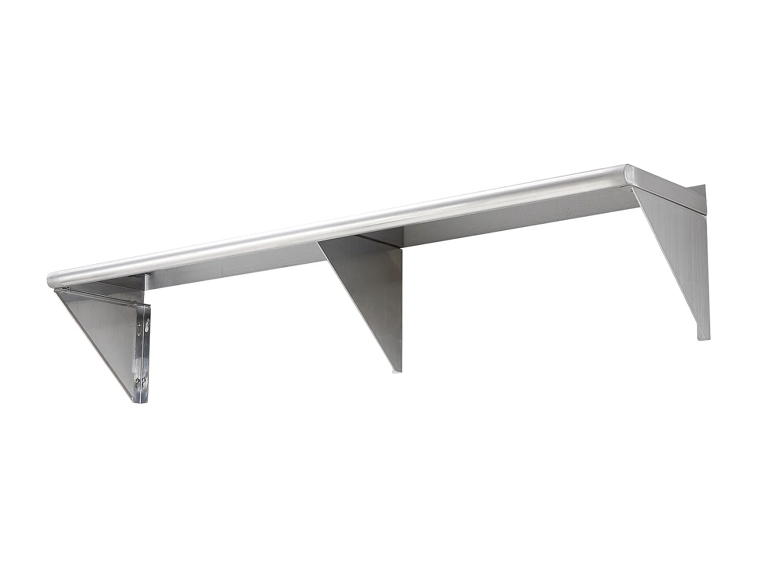 Étagère Murale SucceBuy en Acier Inoxydable, 183 x 46 cm, Rangement pour Cuisine et Restaurant