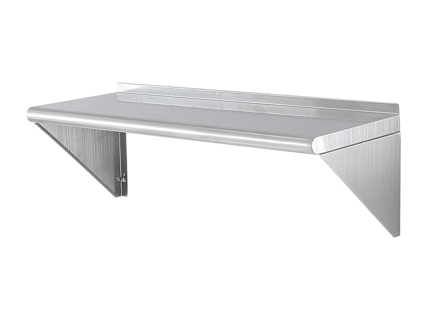 Muurrek SucceBuy  in Roestvrij Staal, 91 x 30 cm, Opbergruimte voor Keuken en Restaurant