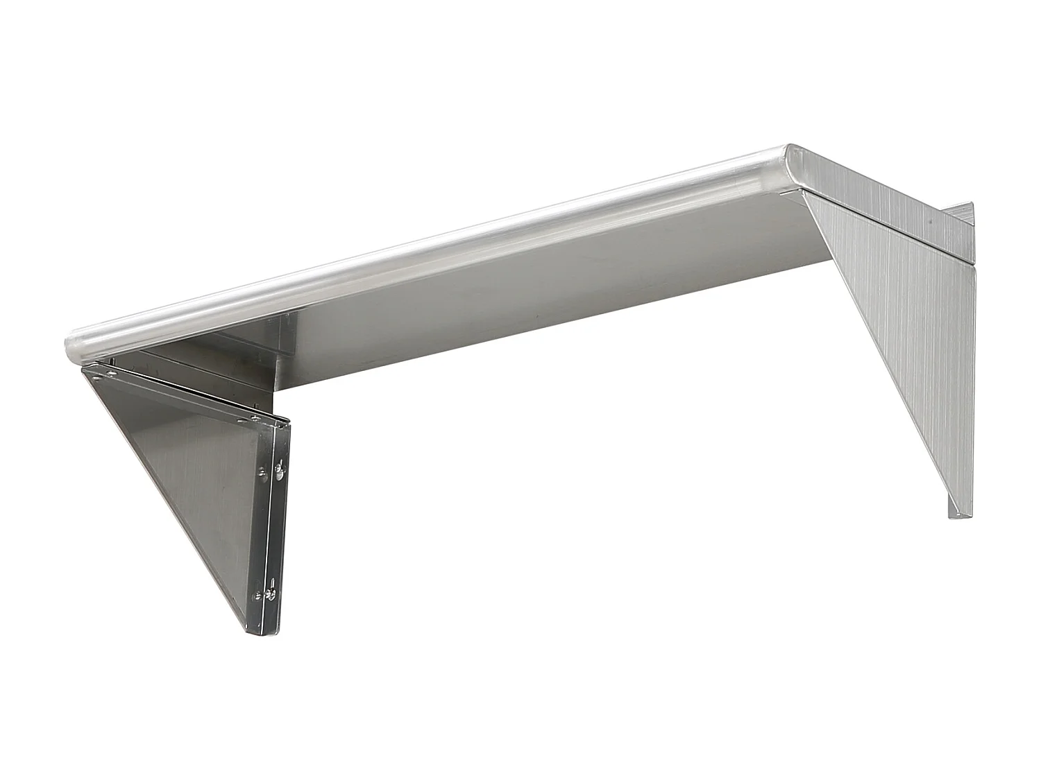 Muurrek SucceBuy  in Roestvrij Staal, 91 x 30 cm, Opbergruimte voor Keuken en Restaurant