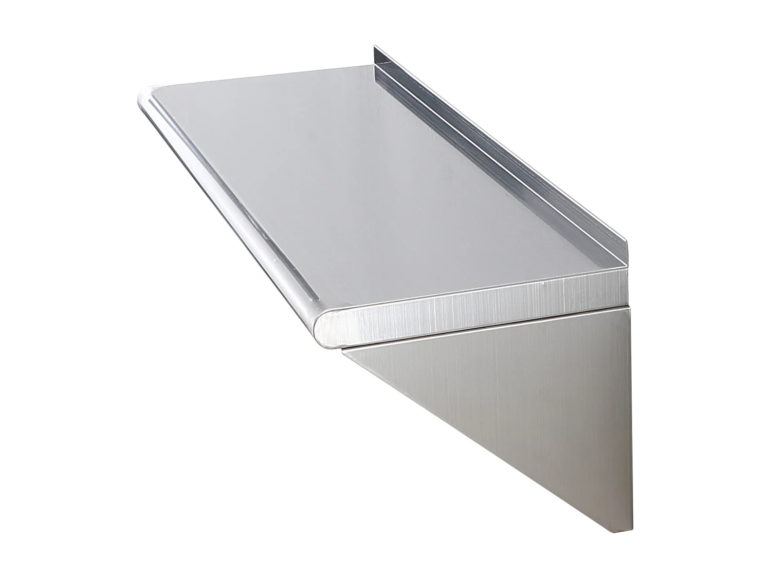 Muurrek SucceBuy  in Roestvrij Staal, 91 x 30 cm, Opbergruimte voor Keuken en Restaurant