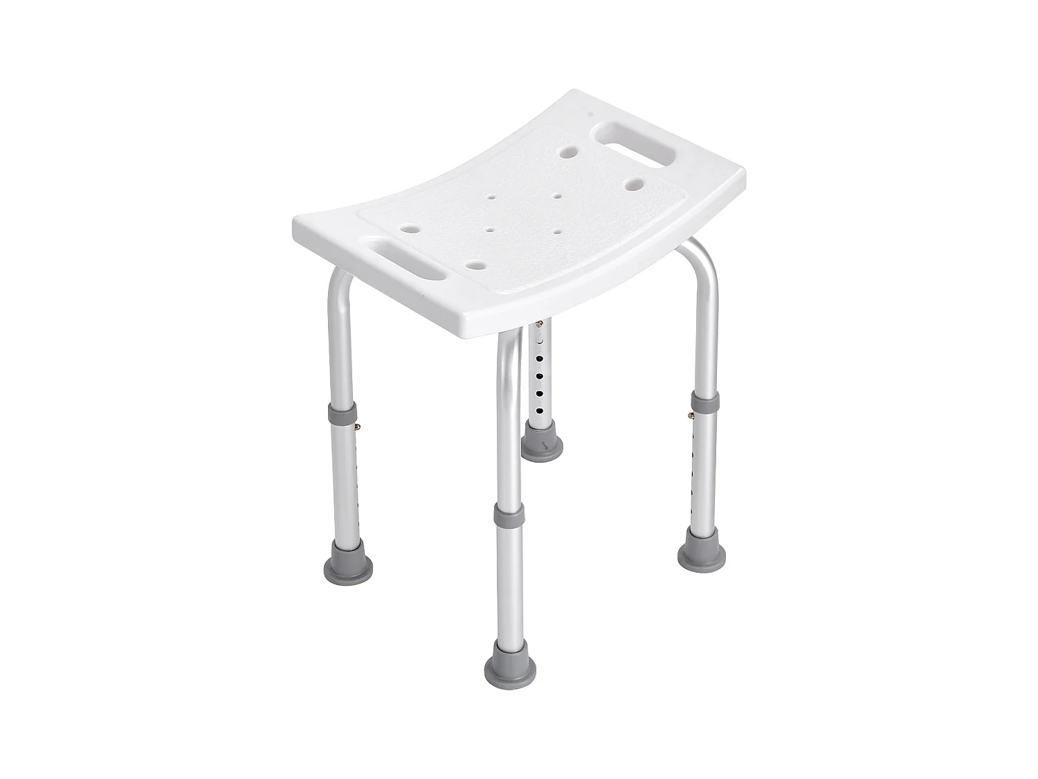 Siège de Douche SucceBuy Capacité 159 kg, Chaise de Douche Hauteur Réglable, Antidérapant