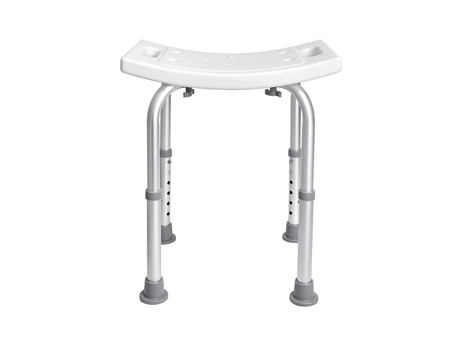 Siège de Douche SucceBuy Capacité 159 kg, Chaise de Douche Hauteur Réglable, Antidérapant