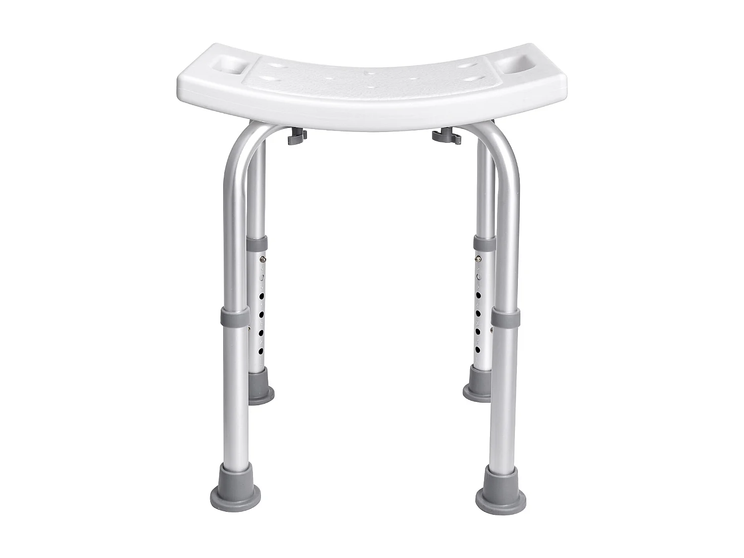 Siège de Douche SucceBuy Capacité 159 kg, Chaise de Douche Hauteur Réglable, Antidérapant