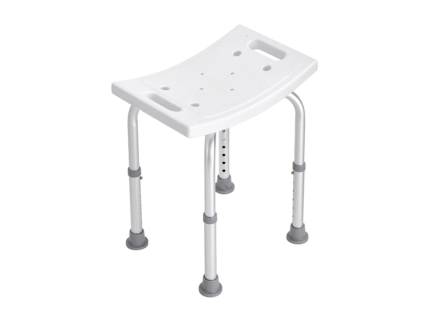 Siège de Douche SucceBuy Capacité 159 kg, Chaise de Douche Hauteur Réglable, Antidérapant