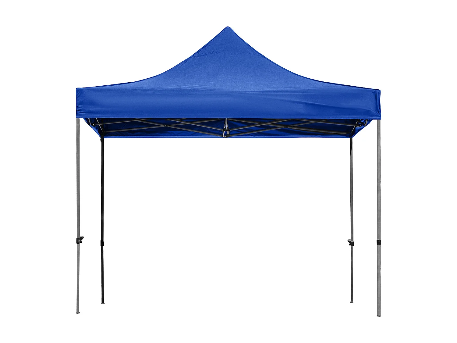 Tente à Baldaquin SucceBuy Escamotable, 305 x 305 cm, Belvédère Extérieur avec Parois Latérales, Bleu