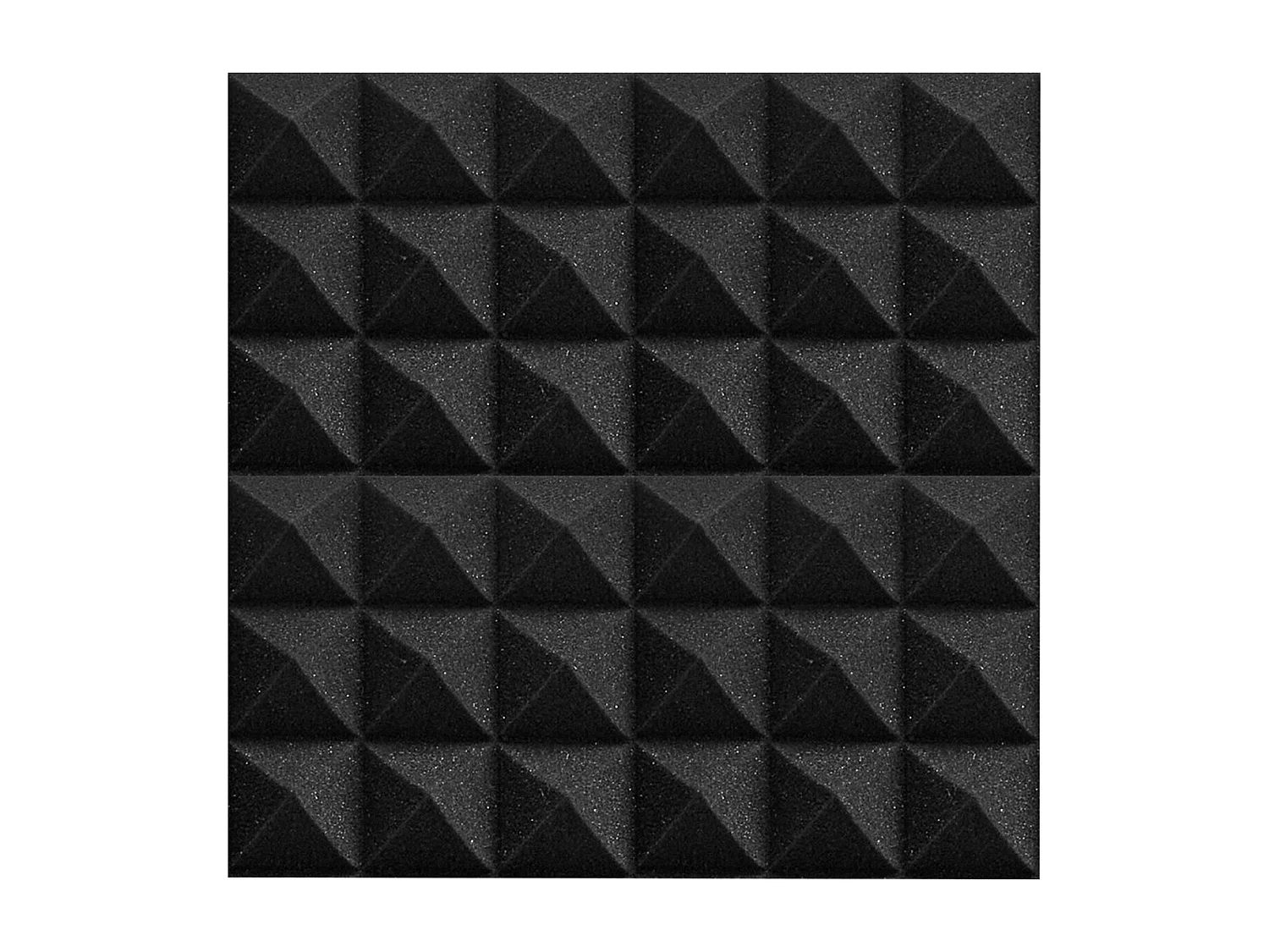 Panneaux en Mousse Acoustique SucceBuy Lot de 36 Panneaux en Mousse Acoustique 30.48 x 30.48 x 5.08 cm pour Murs et Plafonds de Studio