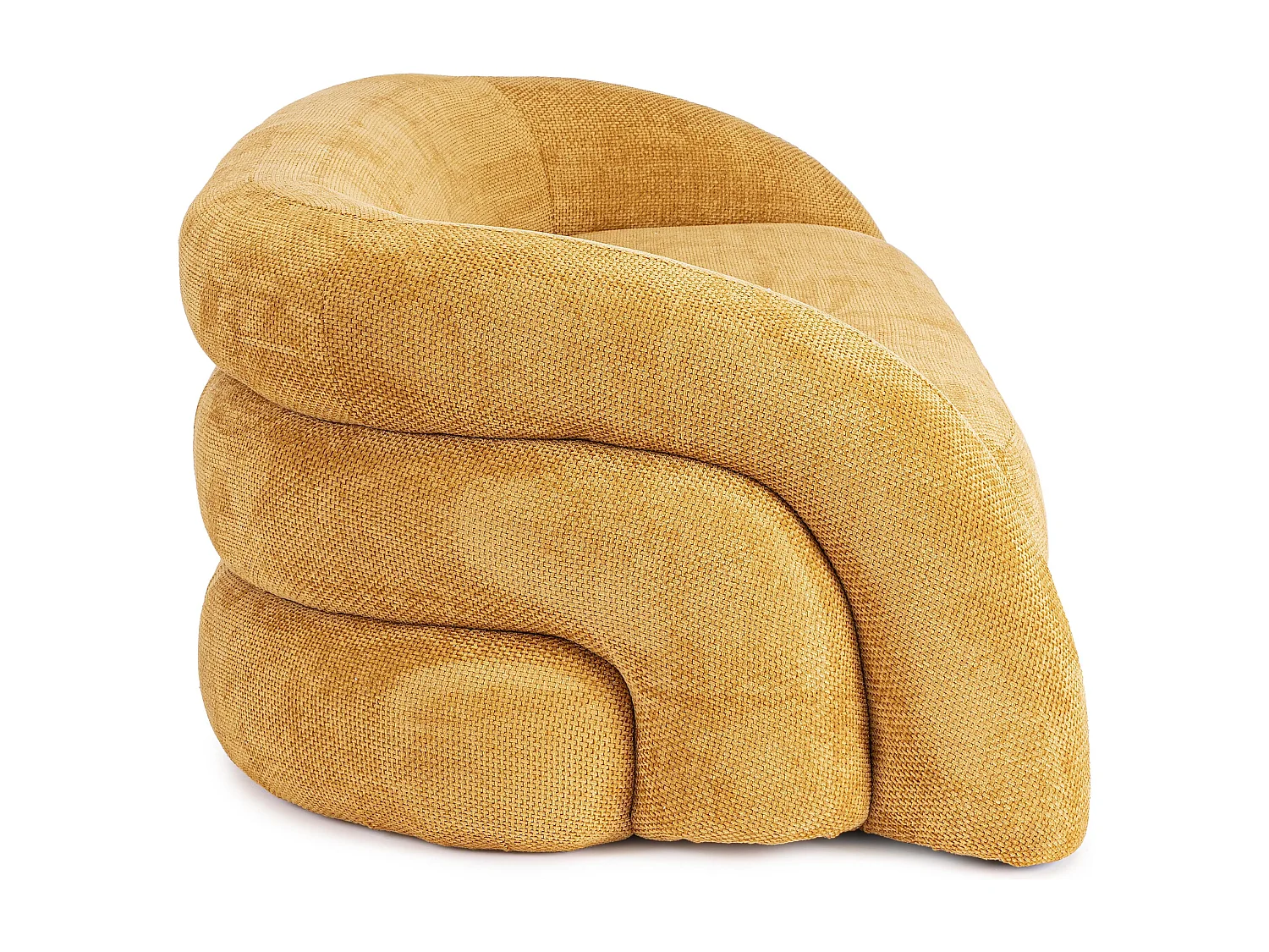 Canapé design 3 places KALVIN-Blanc cassé