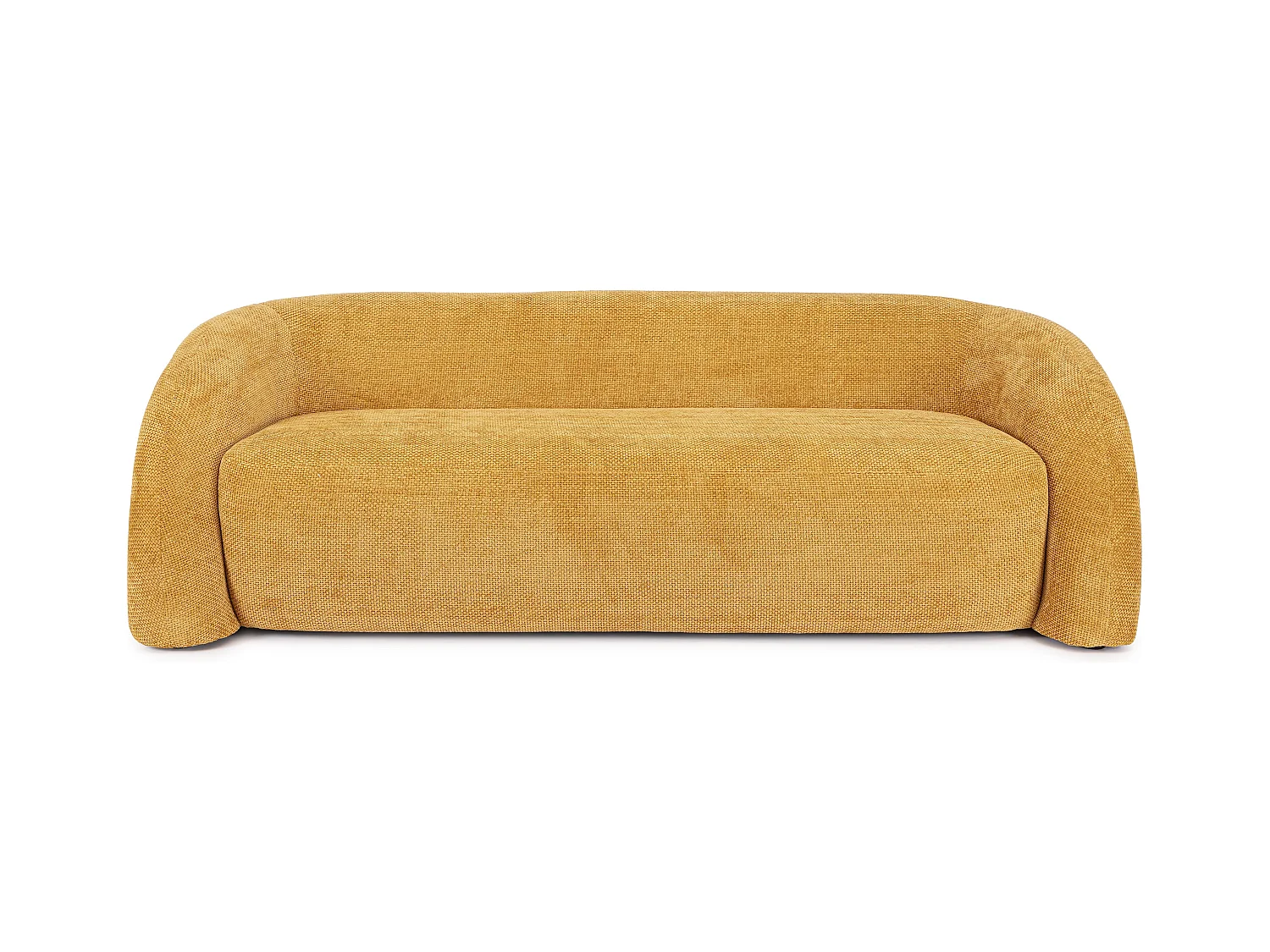 Canapé design 3 places KALVIN-Gris foncé