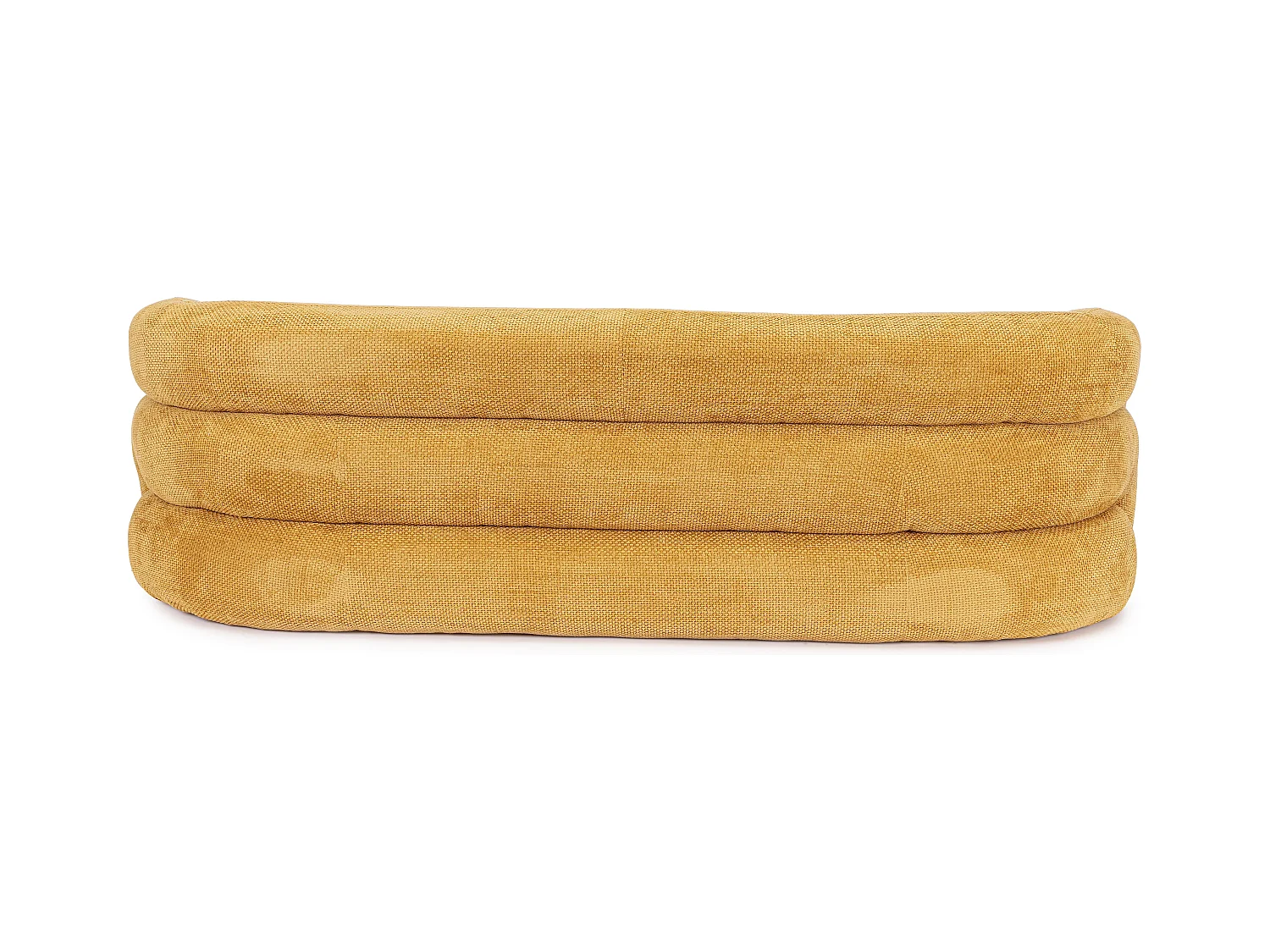 Canapé design 3 places KALVIN-Jaune