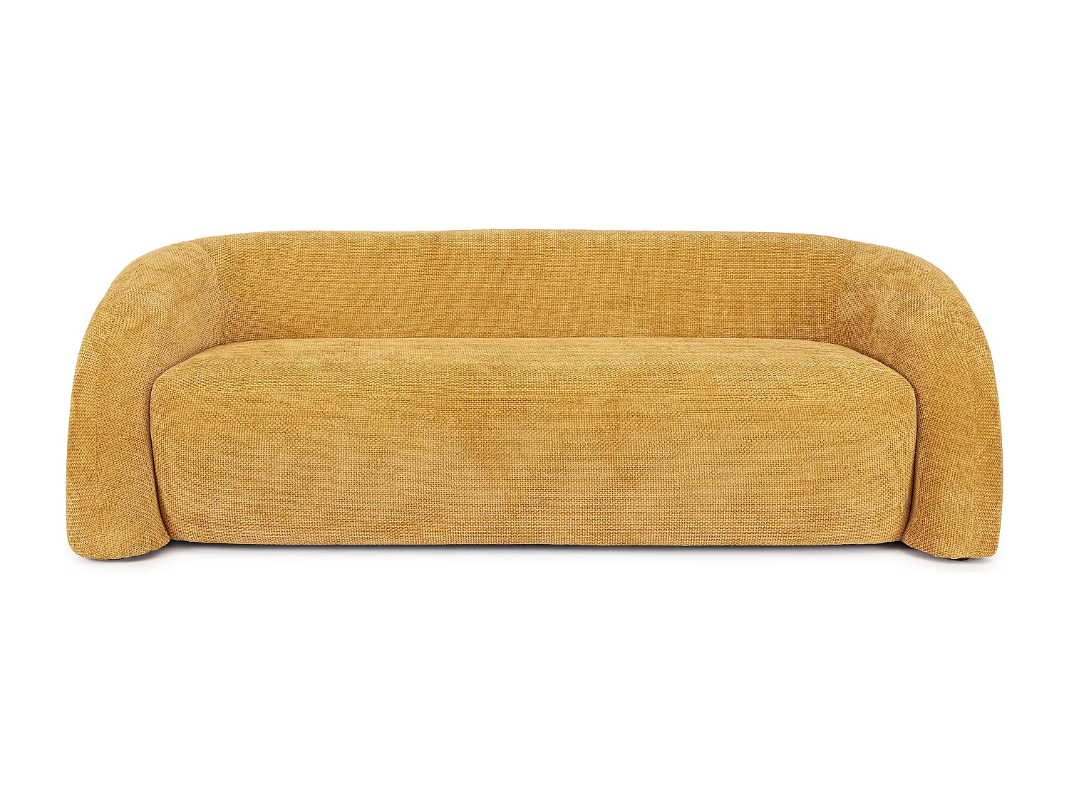 Canapé design 3 places KALVIN-Jaune