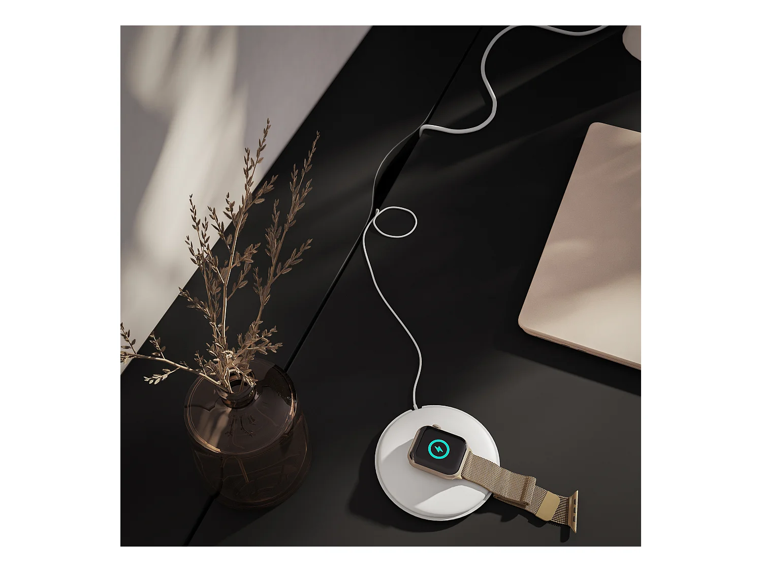 Bureau KAZY – 120 ou 140cm – Blanc ou Noir Mat-Noir-Largeur 140 cm