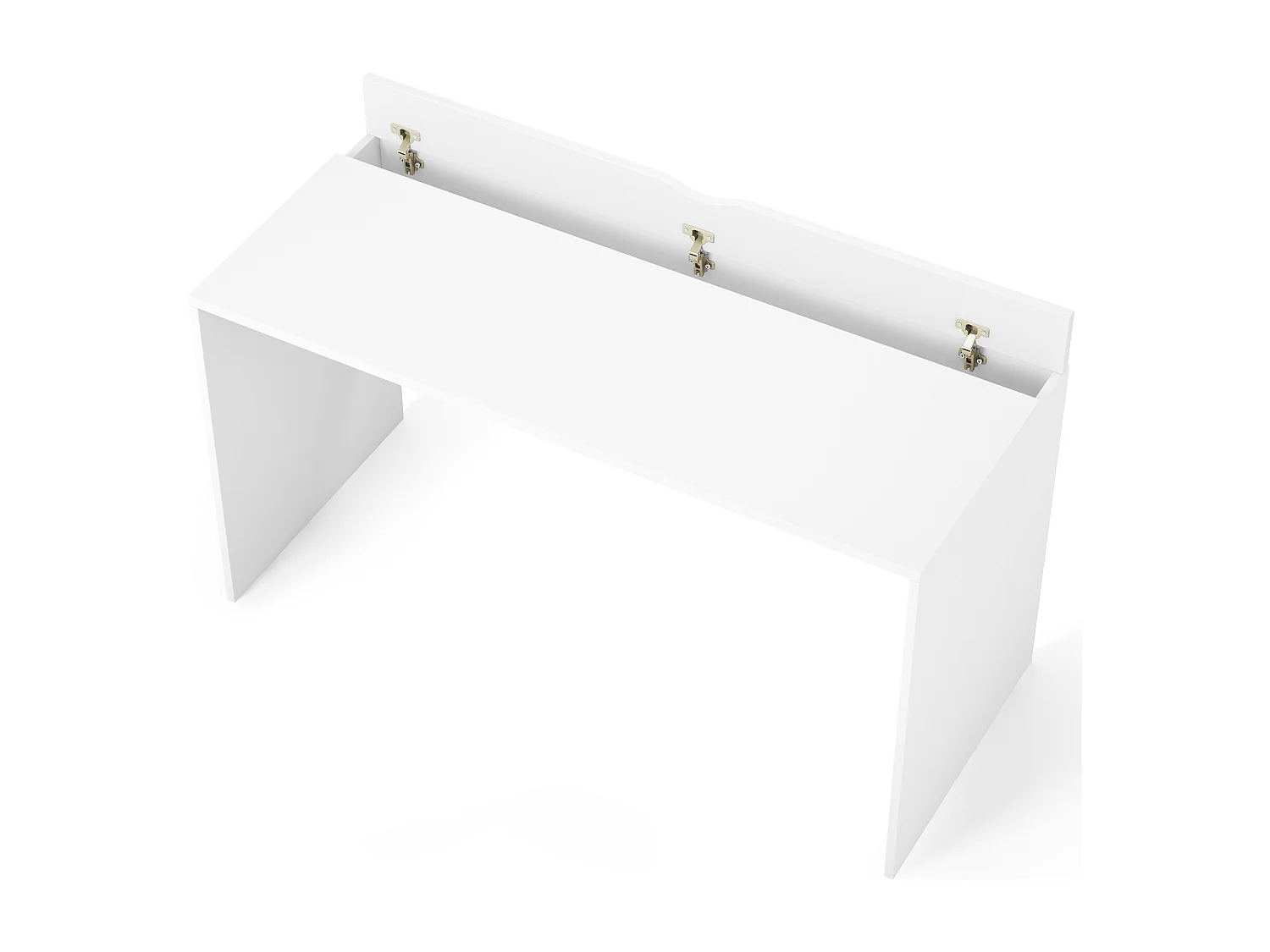 Bureau KAZY – 120 ou 140cm – Blanc ou Noir Mat-Noir-Largeur 140 cm