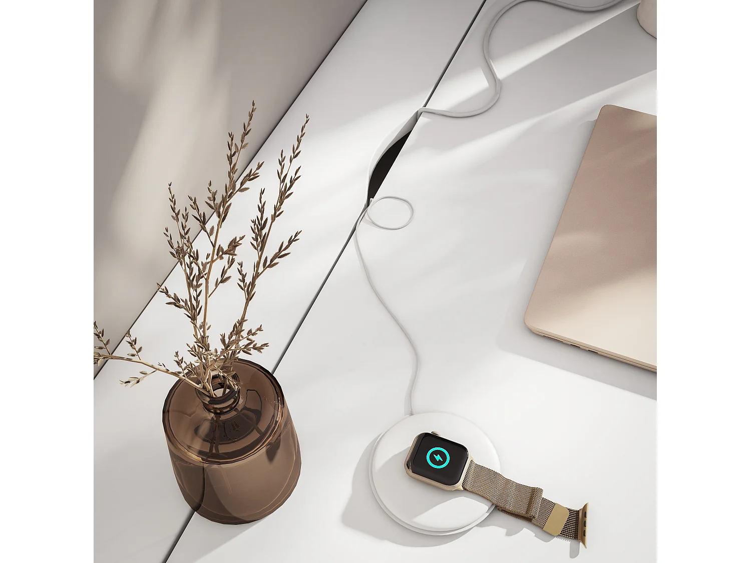 Bureau KAZY – 120 ou 140cm – Blanc ou Noir Mat-Blanc-Largeur 140 cm