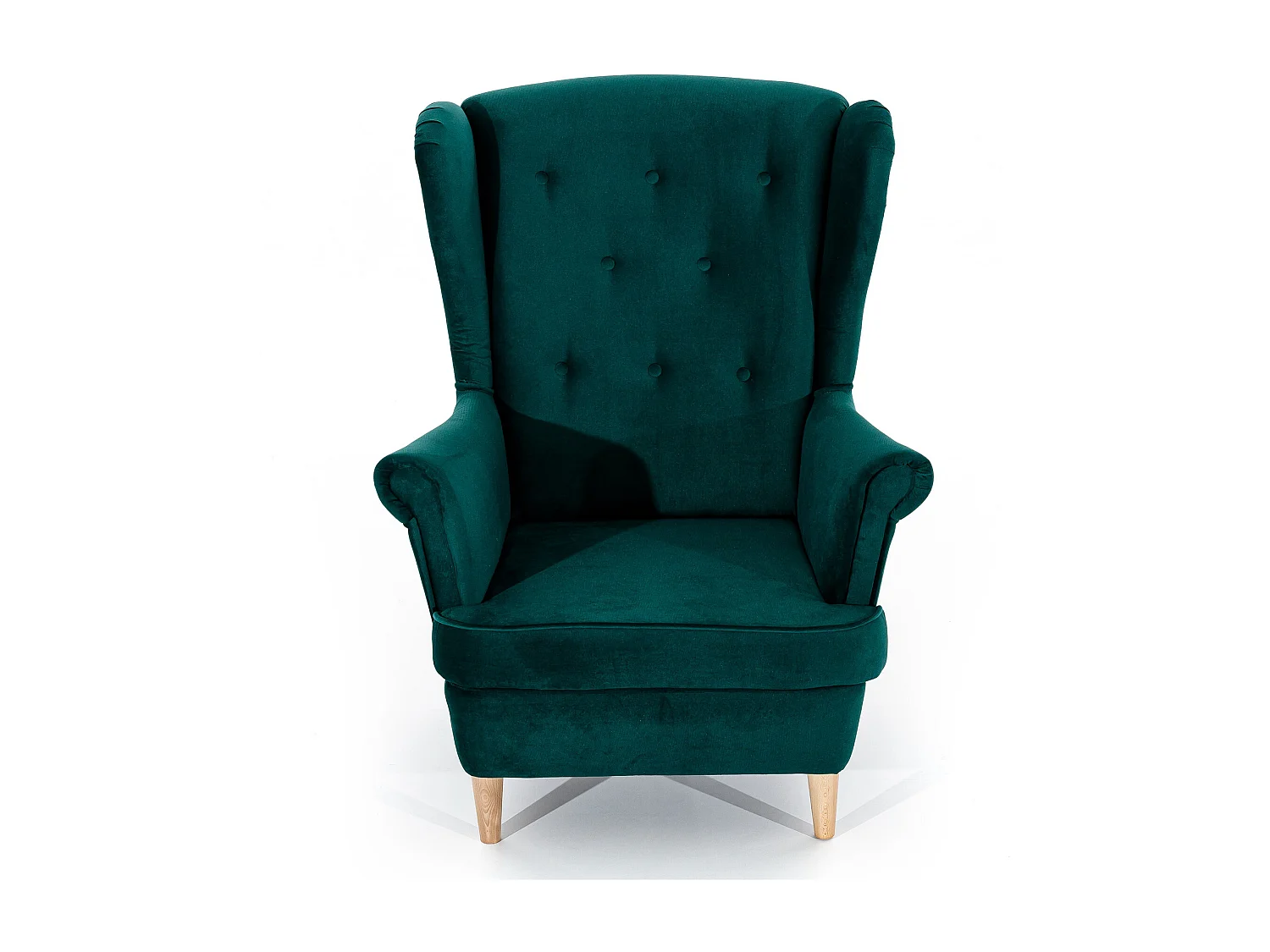 Fauteuil bergère LIZZI – Élégance intemporelle et confort royal-Gris clair chiné