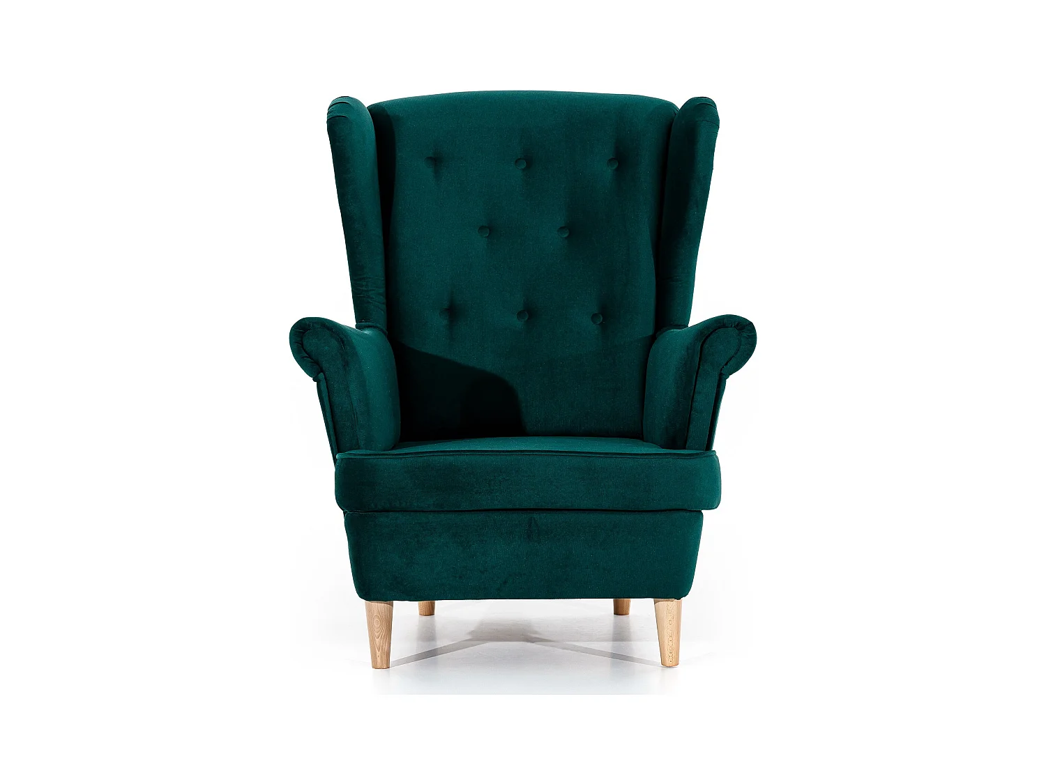 Fauteuil bergère LIZZI – Élégance intemporelle et confort royal-Gris clair