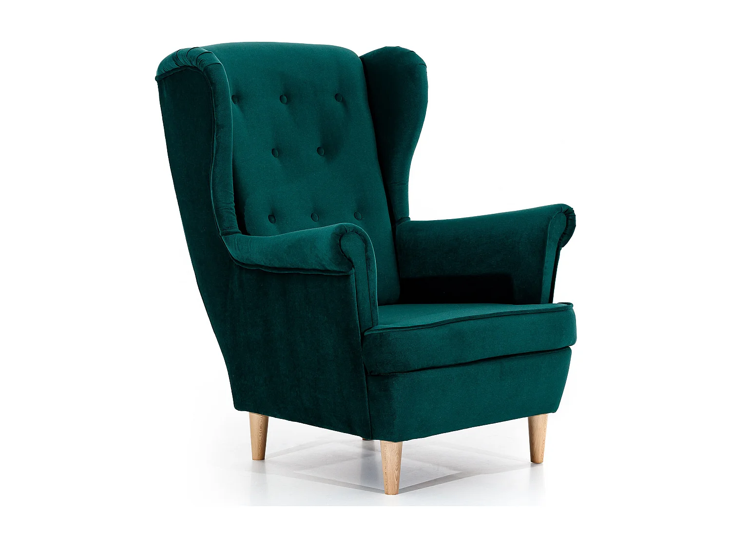 Fauteuil bergère LIZZI – Élégance intemporelle et confort royal-Bordeaux