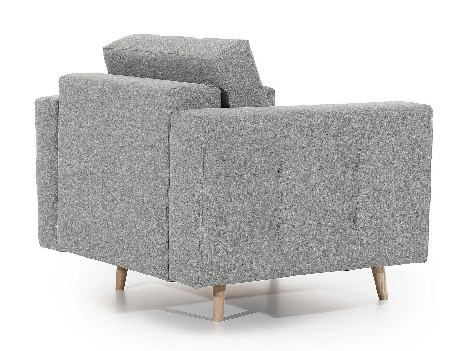 ANSKA stoffen fauteuil-Kleur Donkergrijs