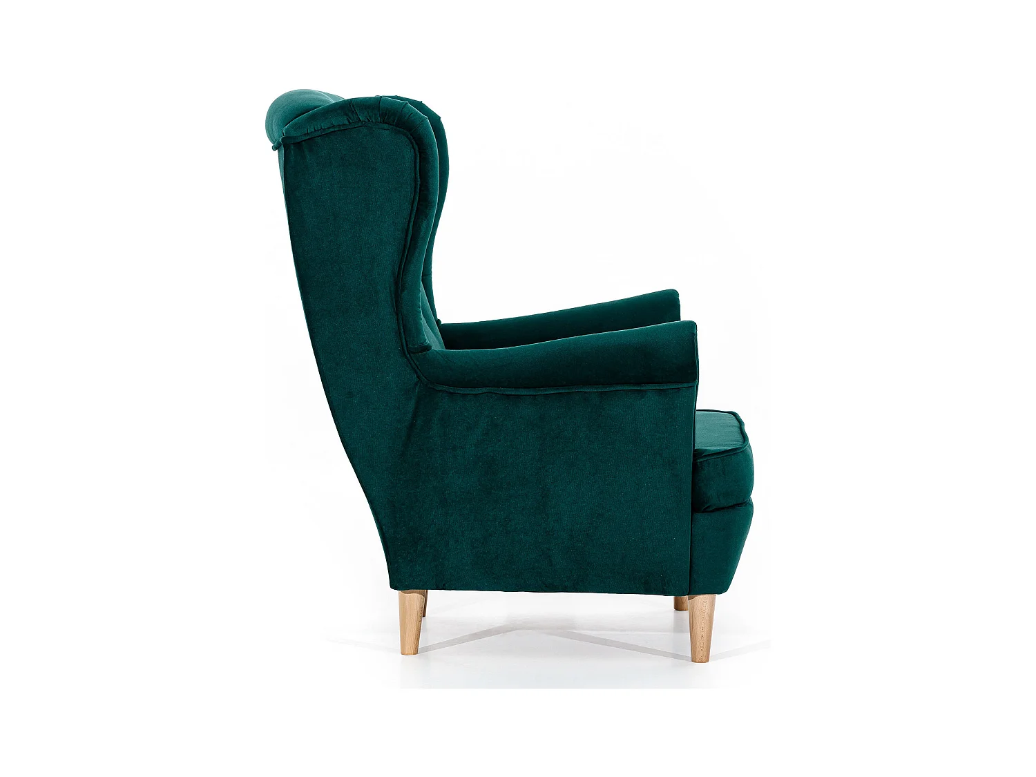 Fauteuil bergère LIZZI – Élégance intemporelle et confort royal-Bleu clair