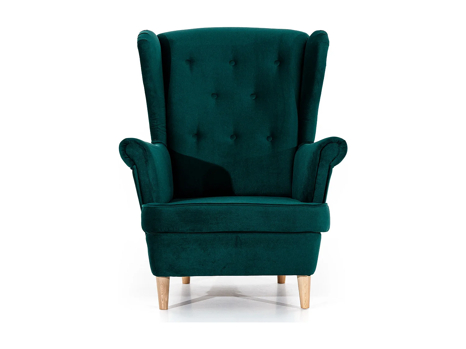 Fauteuil bergère LIZZI – Élégance intemporelle et confort royal-Bleu clair