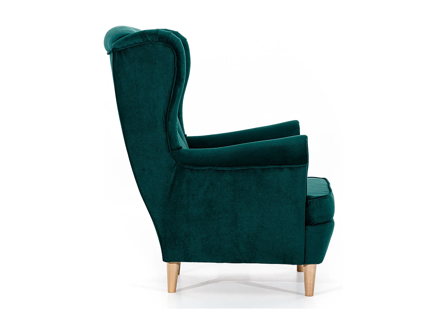 Fauteuil bergère LIZZI – Élégance intemporelle et confort royal-Bleu clair