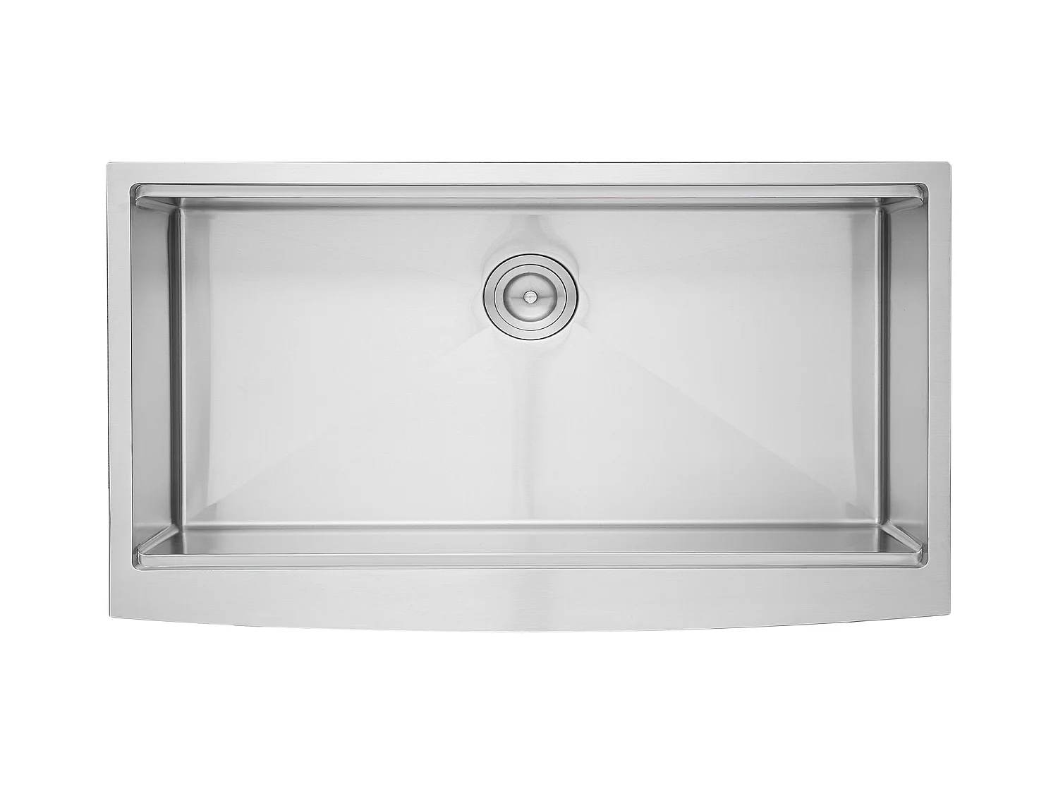 Évier de Cuisine SucceBuy, 84 x 56 x 23 cm, en Acier Inoxydable 304, Cuve Simple, avec Rebord et Accessoires, Idéal pour Poste de Travail