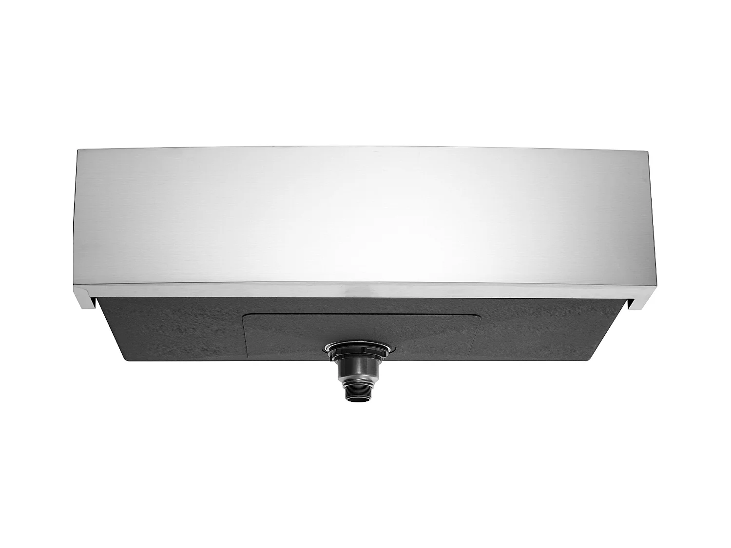 Évier de Cuisine SucceBuy, 84 x 56 x 23 cm, en Acier Inoxydable 304, Cuve Simple, avec Rebord et Accessoires, Idéal pour Poste de Travail