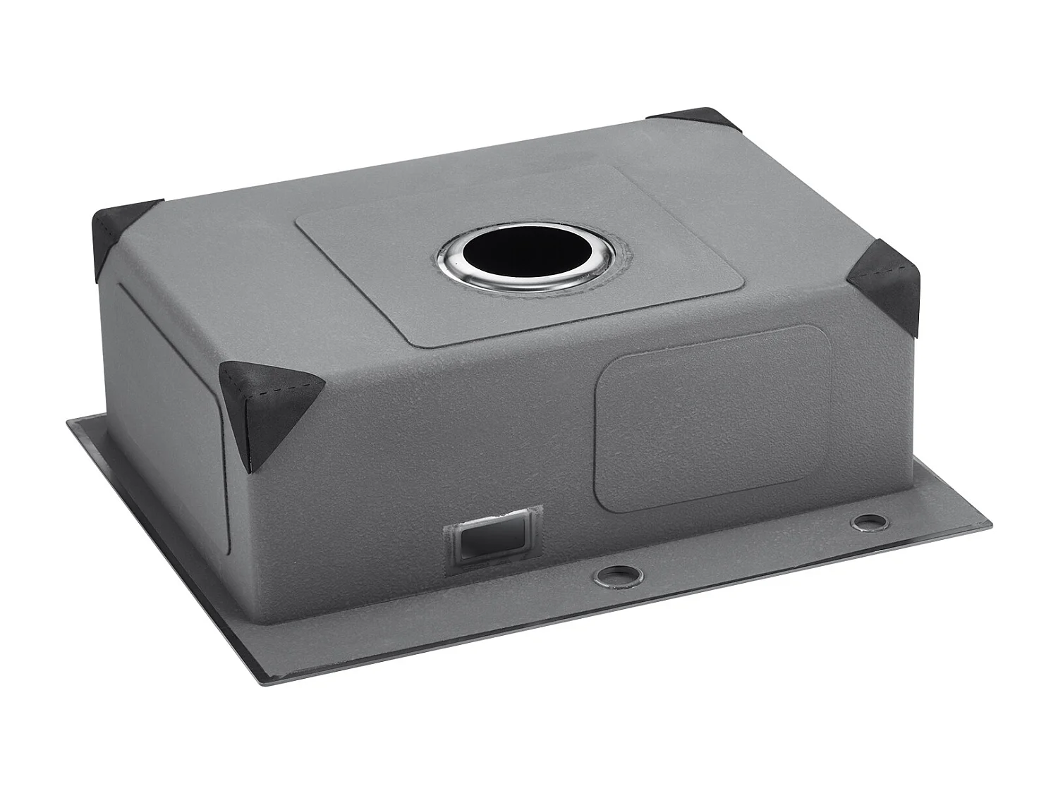 Évier de Cuisine SucceBuy 68 cm, Cuisine de Préparation, Acier Inoxydable, Noir, pour Camping-Car, Cuisine de Préparation et Bar