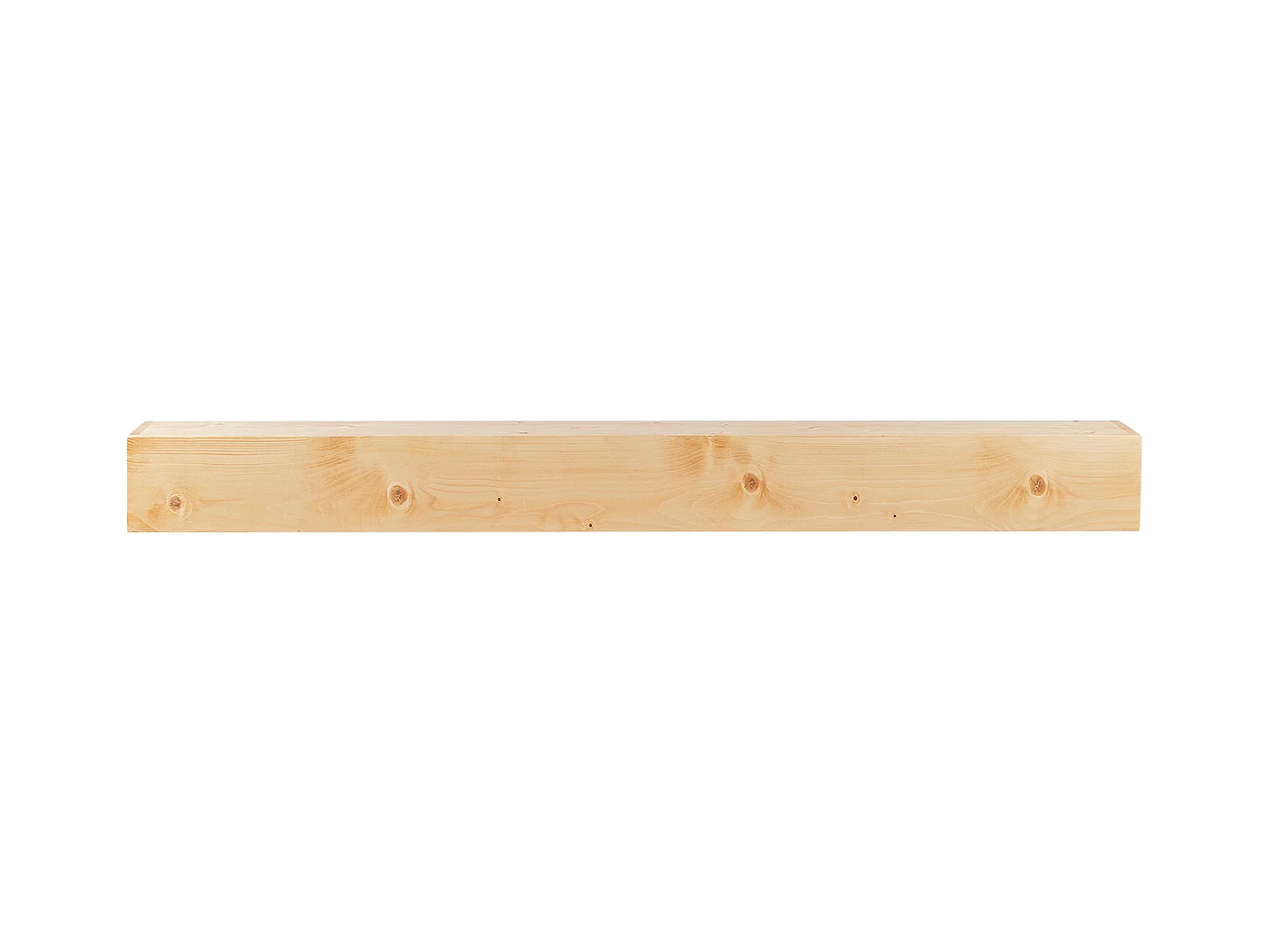 Étagère Flottante Murale SucceBuy, en Bois Rustique, 182,8cm, Naturel
