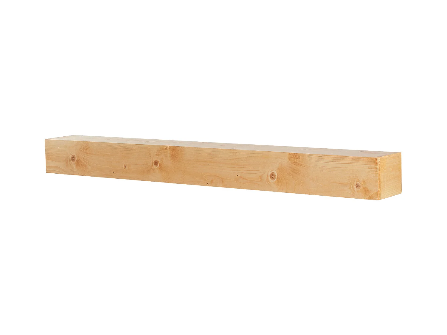 Étagère Flottante Murale SucceBuy, en Bois Rustique, 182,8cm, Naturel