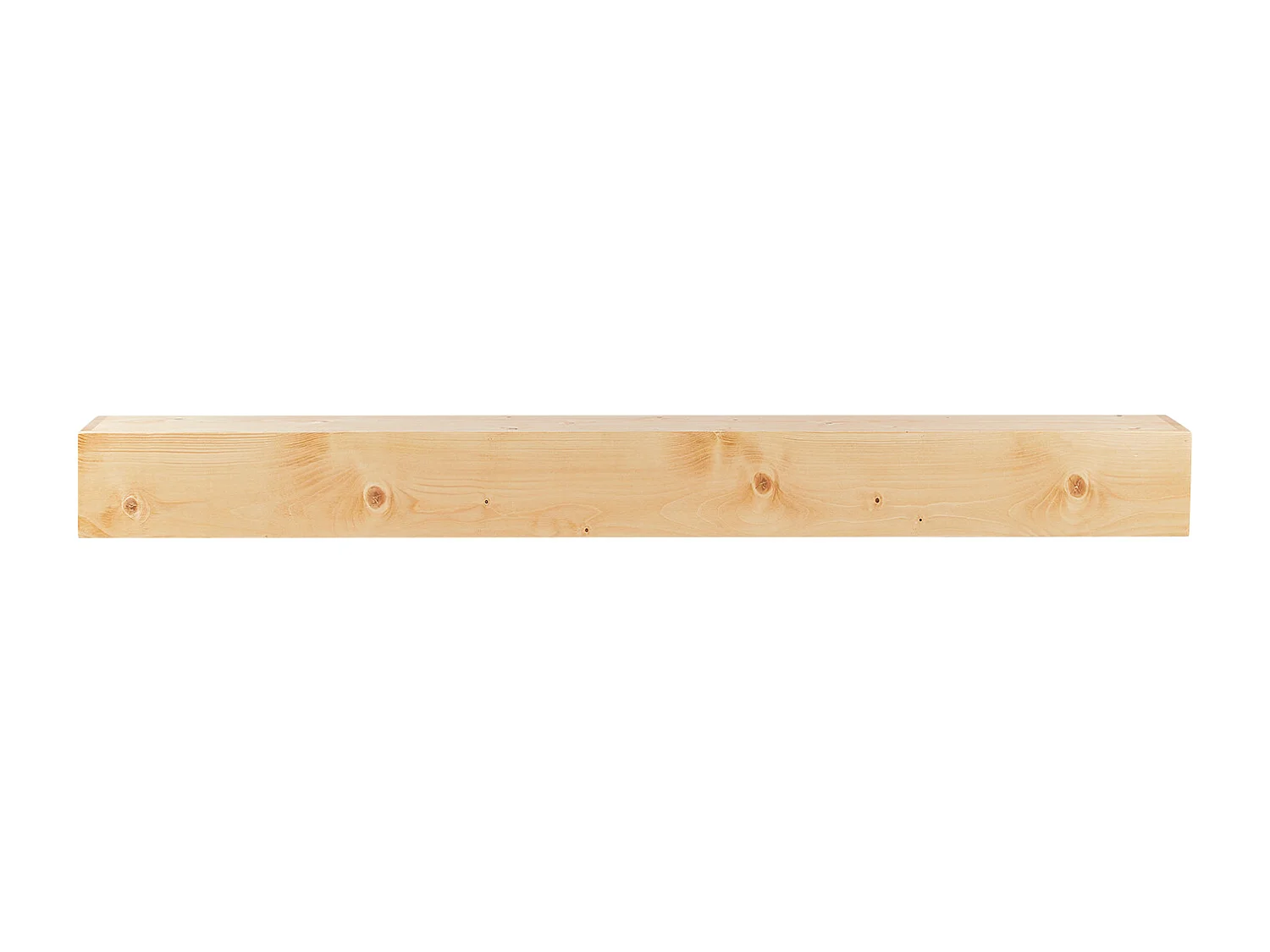 Étagère Flottante Murale SucceBuy, en Bois Rustique, 182,8cm, Naturel