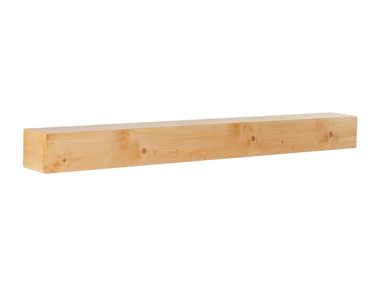 Étagère Flottante Murale SucceBuy, en Bois Rustique, 182,8cm, Naturel