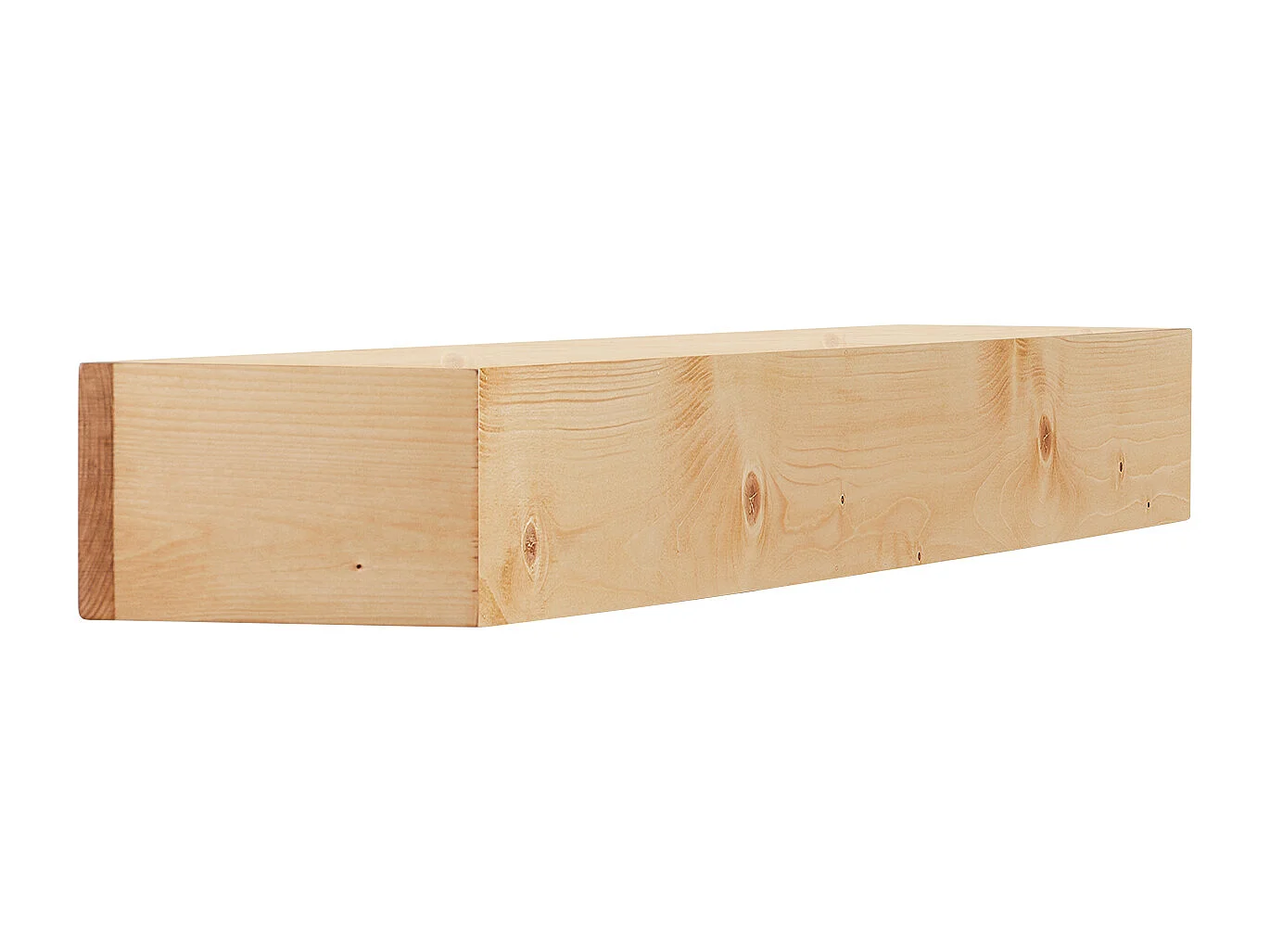 Étagère Flottante Murale SucceBuy, en Bois Rustique, 182,8cm, Naturel