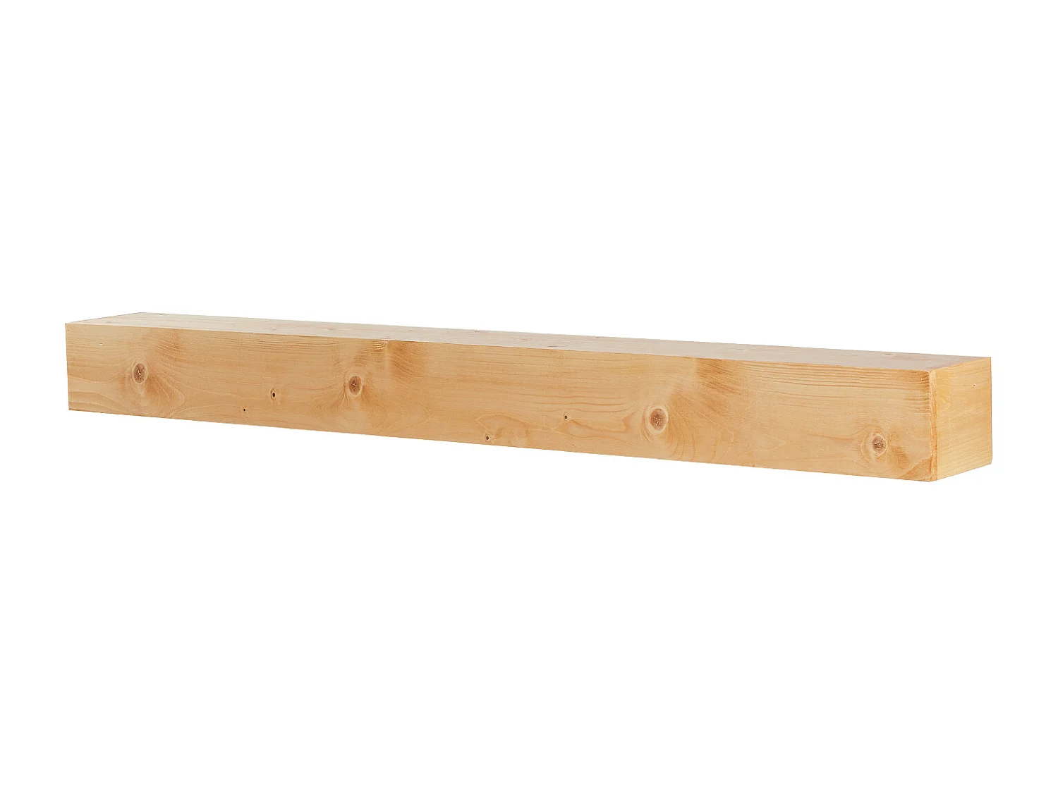 Étagère Flottante Murale SucceBuy, en Bois Rustique, 182,8cm, Naturel