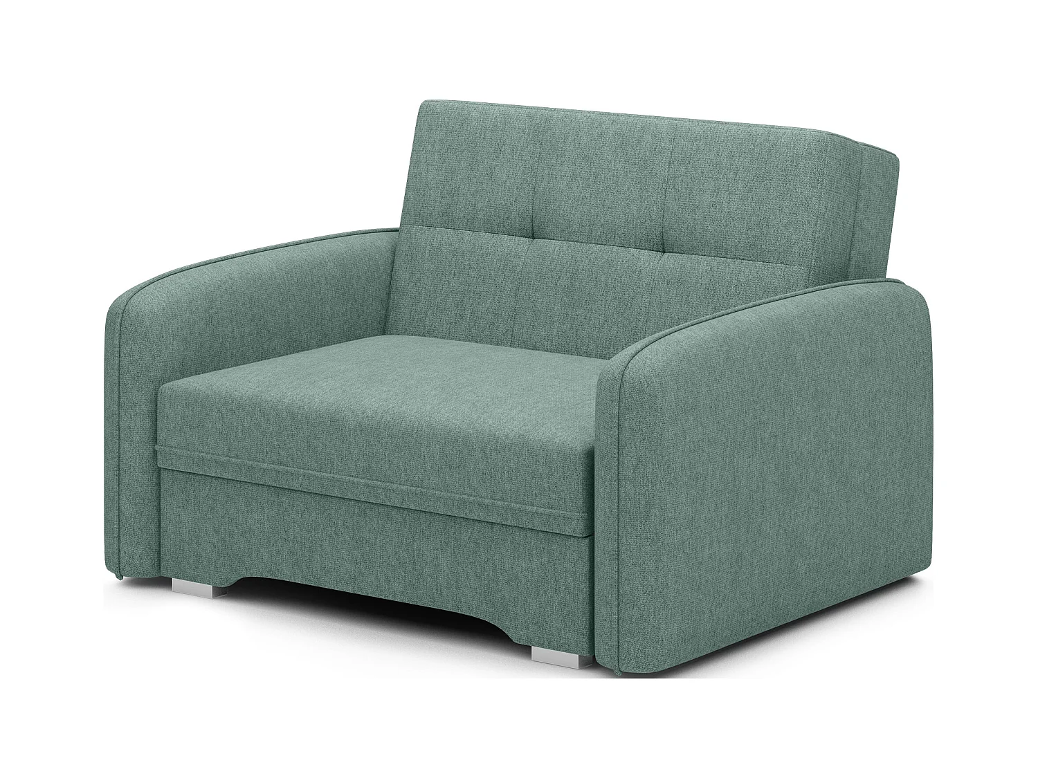 Fauteuil convertible LANY - Compact et ingénieux-Vert