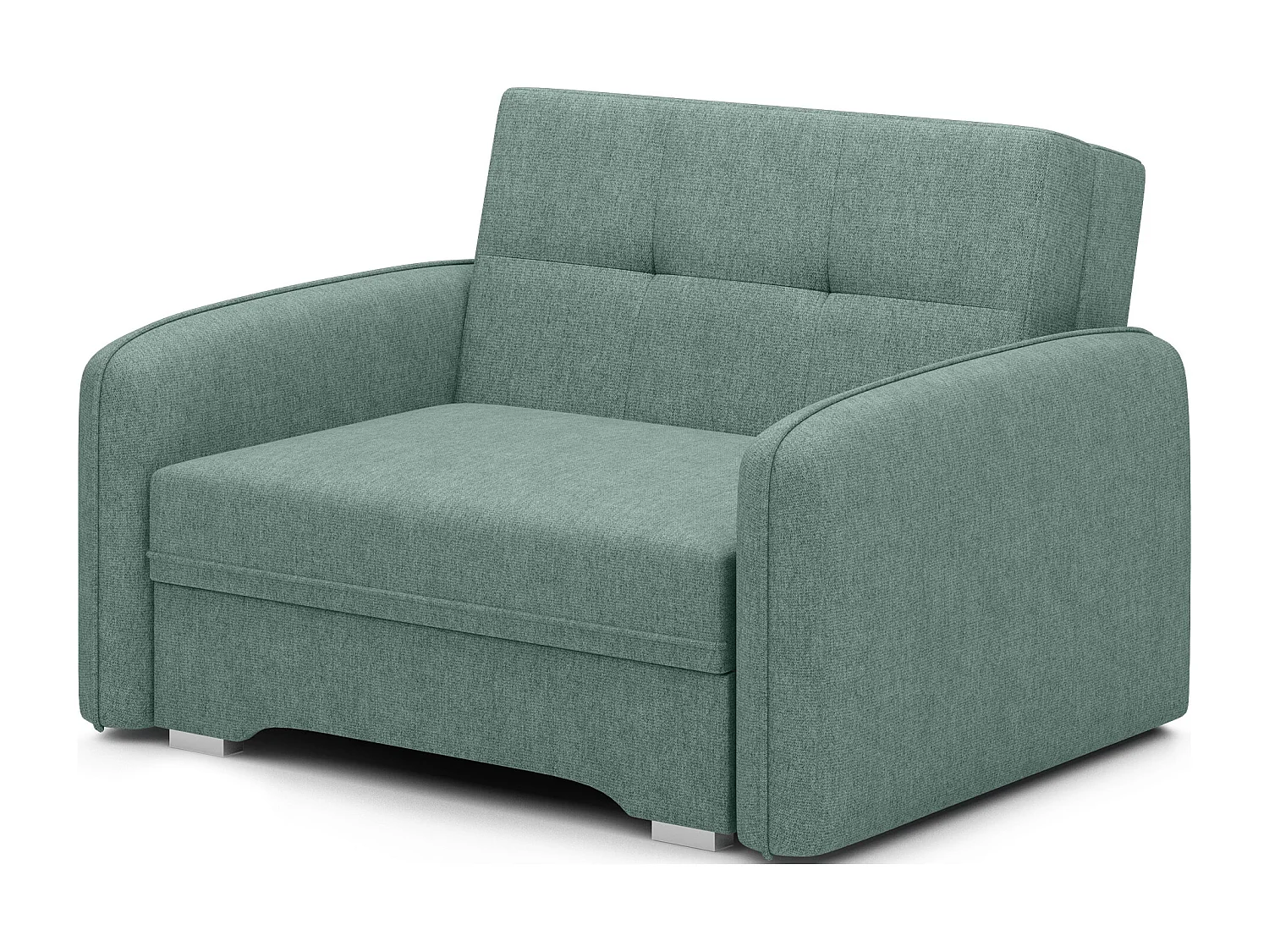 Fauteuil convertible LANY - Compact et ingénieux-Vert