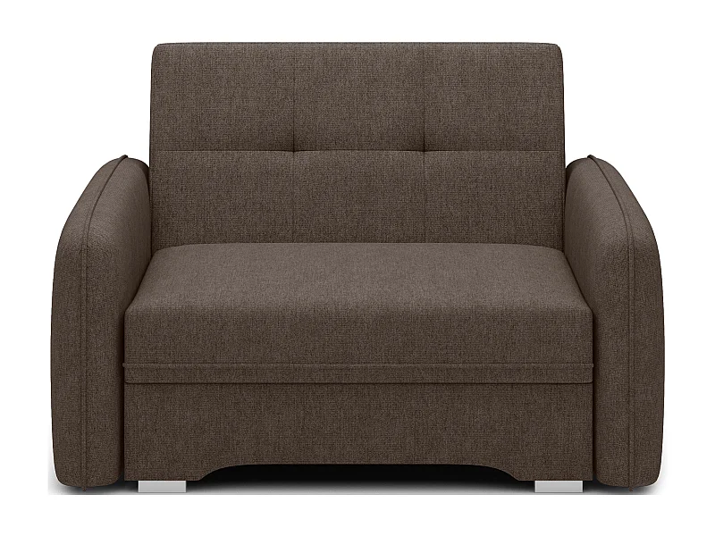 Fauteuil convertible LANY - Compact et ingénieux-Marron