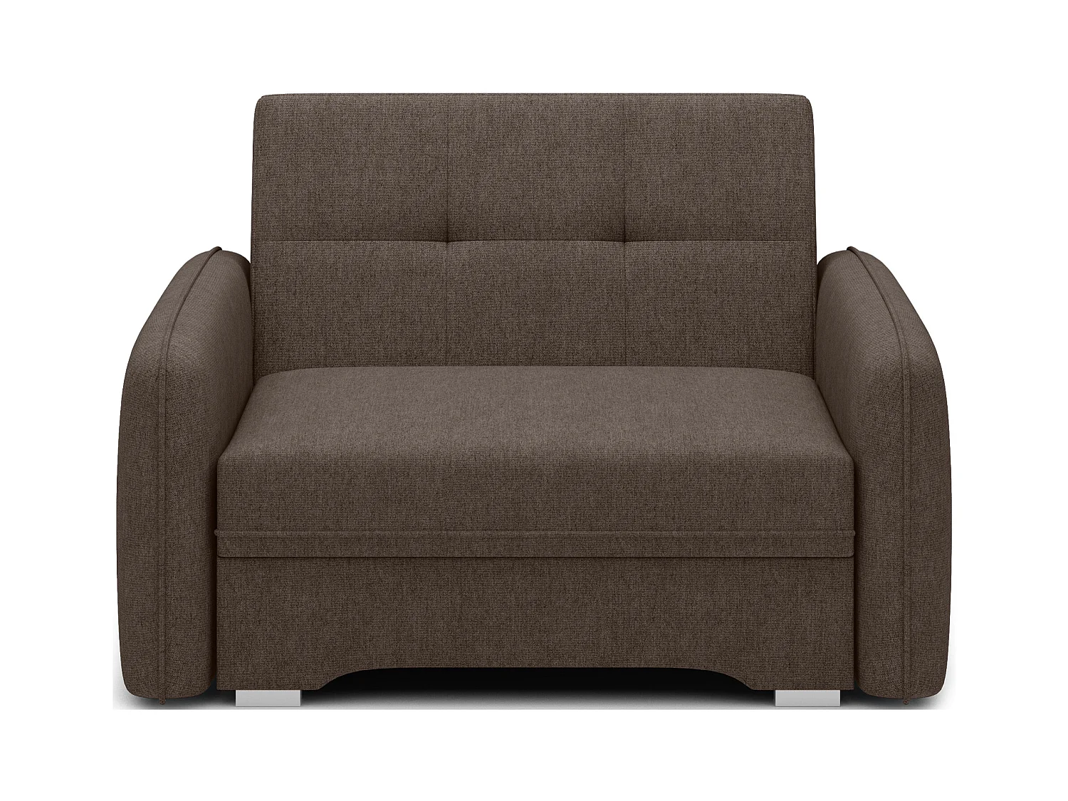 Fauteuil convertible LANY - Compact et ingénieux-Marron