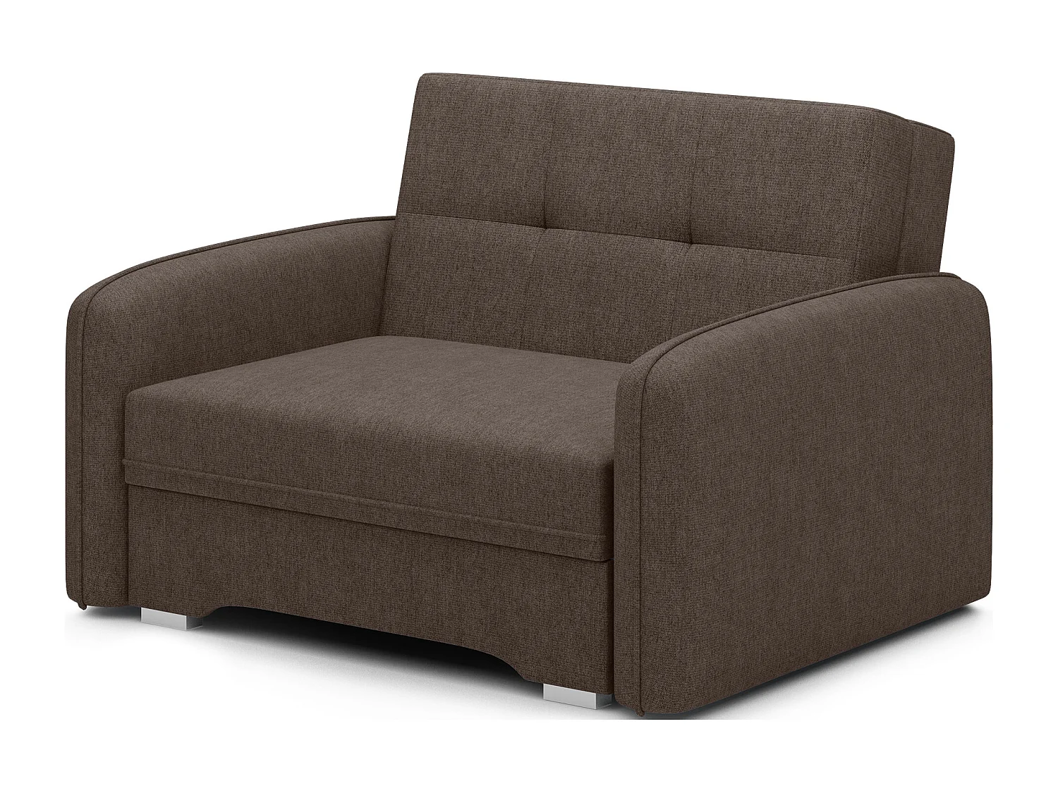 Fauteuil convertible LANY - Compact et ingénieux-Marron