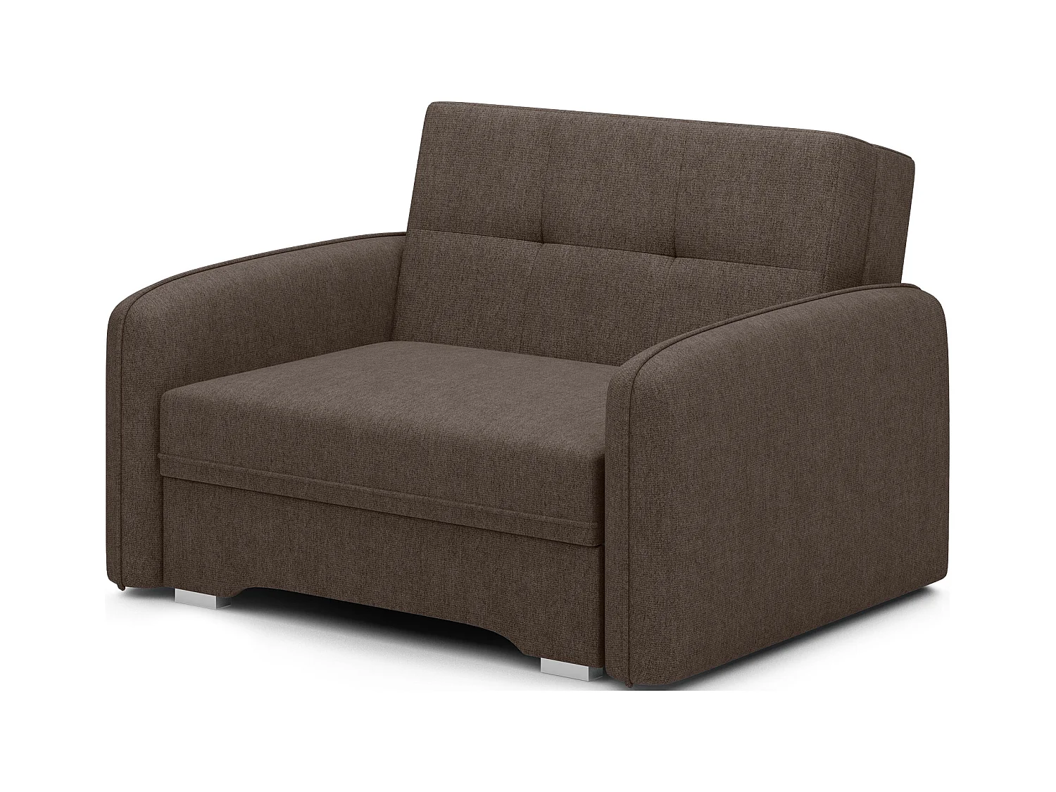 Fauteuil convertible LANY - Compact et ingénieux-Marron