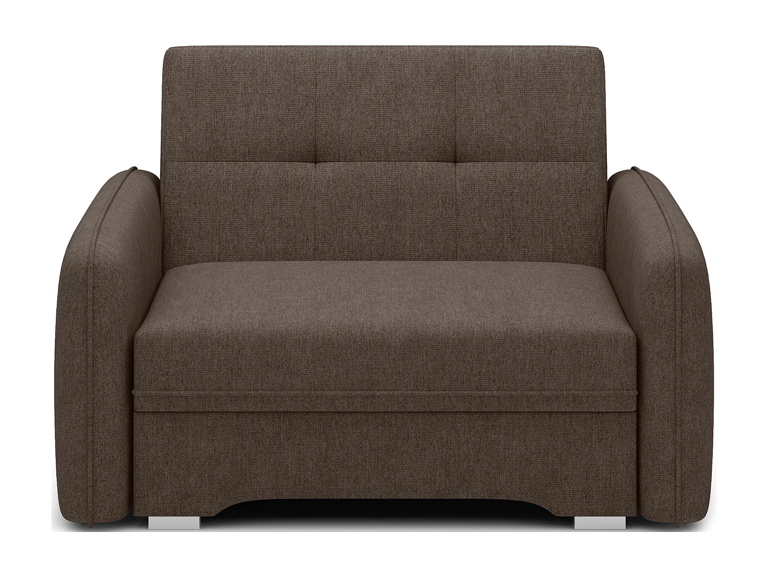 Fauteuil convertible LANY - Compact et ingénieux-Marron