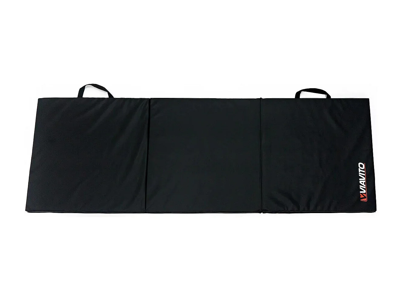 Tapis d'exercice de fitness - Viavito - Pliable en trois parties - Avec poignées de transport