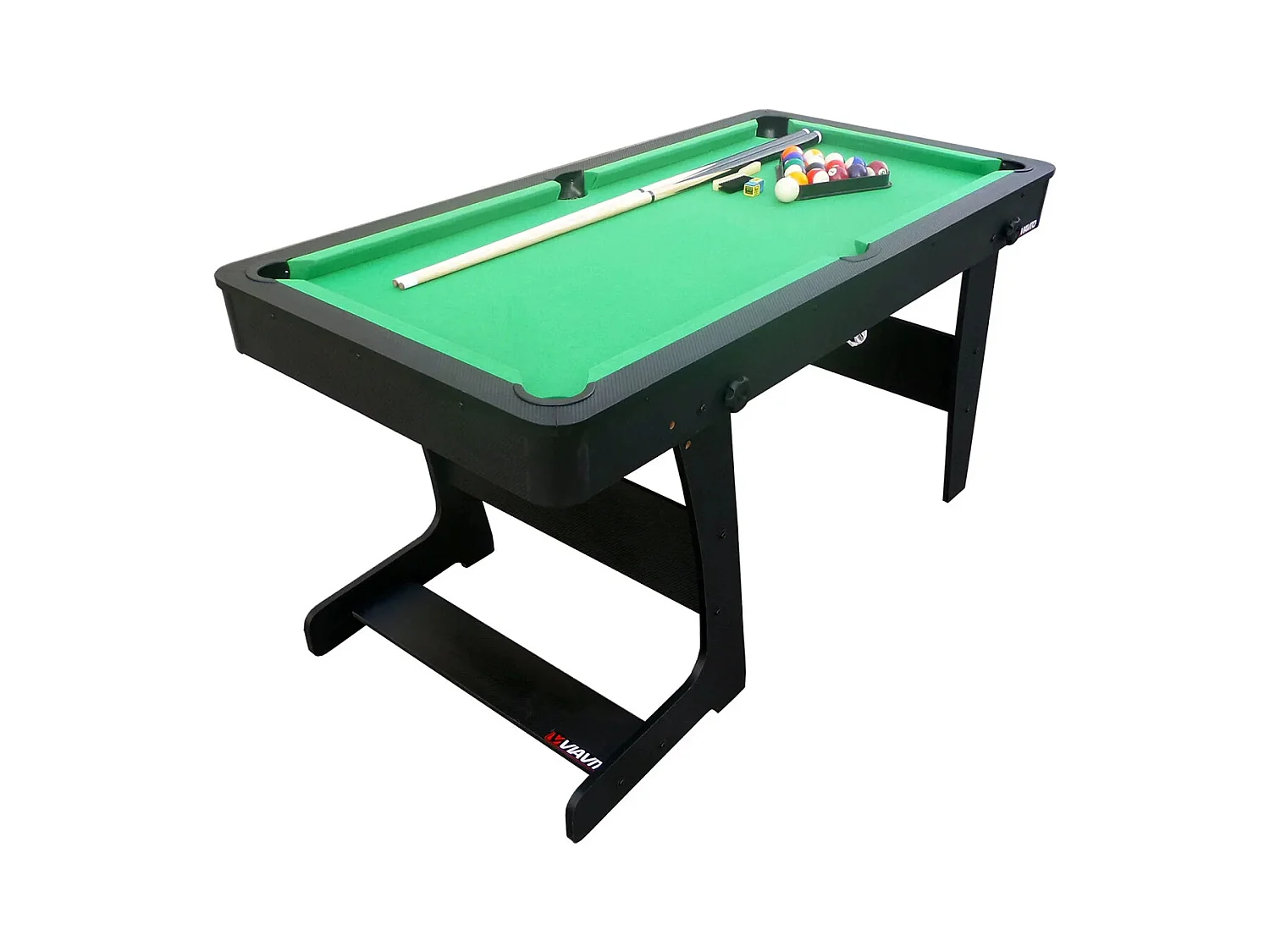 Table de billard pliable - Viavito - Modèle PT100 - Accessoires inclus