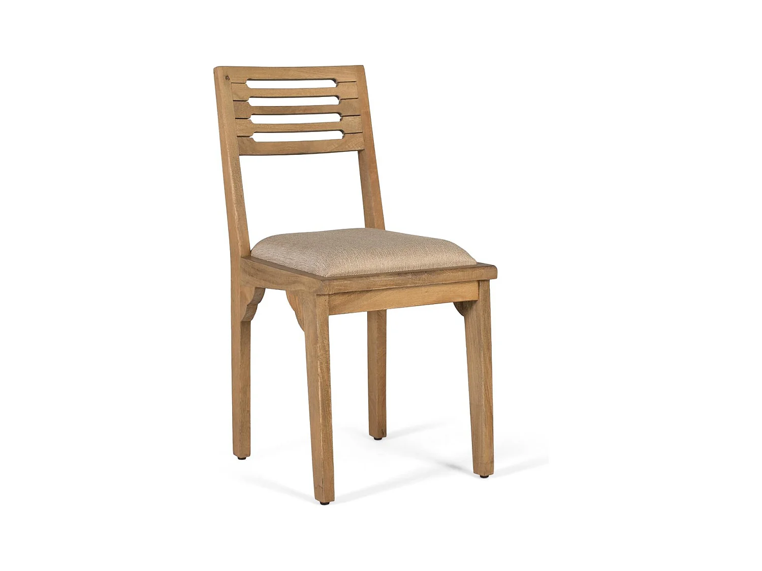 Ensemble de deux aneths en bois de manguier massif