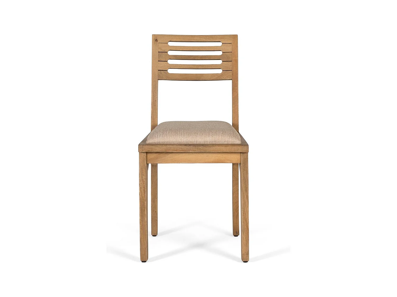 Ensemble de deux aneths en bois de manguier massif