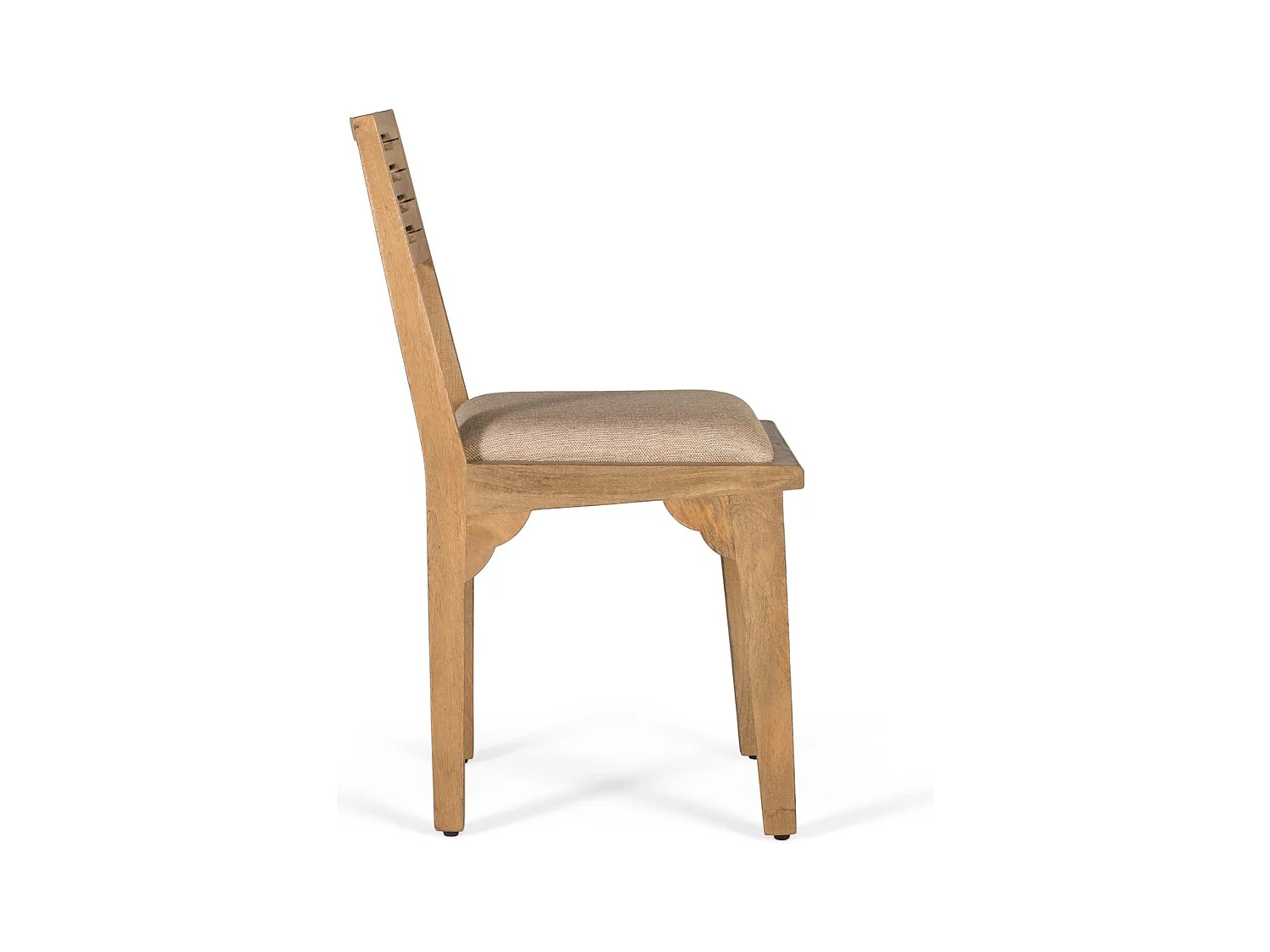 Ensemble de deux aneths en bois de manguier massif